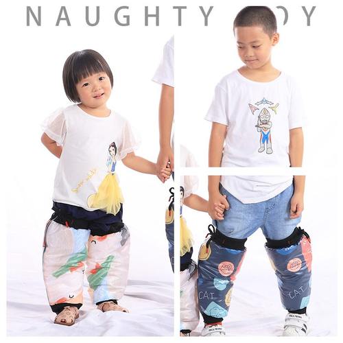 儿童电动车护膝冬季防风套护具保暖防寒骑行小朋友护腿摩托车膝盖 - 图2