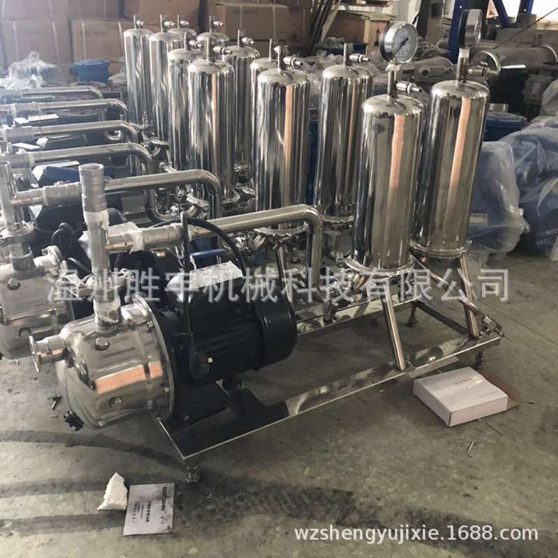 白酒过滤器 食品级不锈钢酒水过滤催陈机 黄酒烧酒崔陈过滤器 - 图1