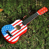 Upscale upscale childrens small guitar toy can play the beginical emulation Lei instrumental male and female baby send the sheet