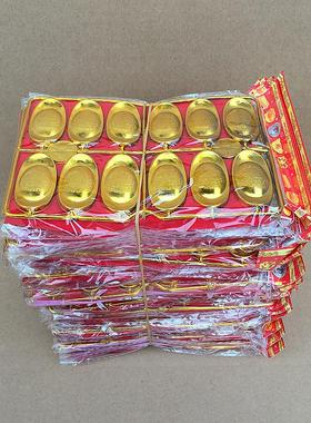 包邮塑料银金元宝金条银条一捆600个