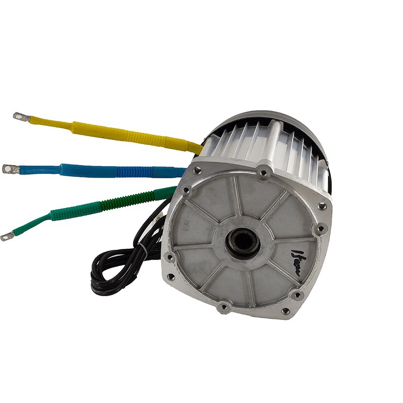 มอเตอร์คลื่นสี่เหลี่ยมไร้แปรงสำหรับยานยนต์ไฟฟ้า 60V72V1500W2000W3000W มอเตอร์ DC กำลังสูง แบบดิฟเฟอเรนเชียล