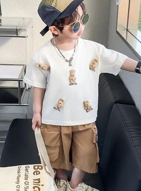 潮酷儿童项链男孩气质穿搭装饰帅气时尚女童嘻哈街舞吊坠挂件链子