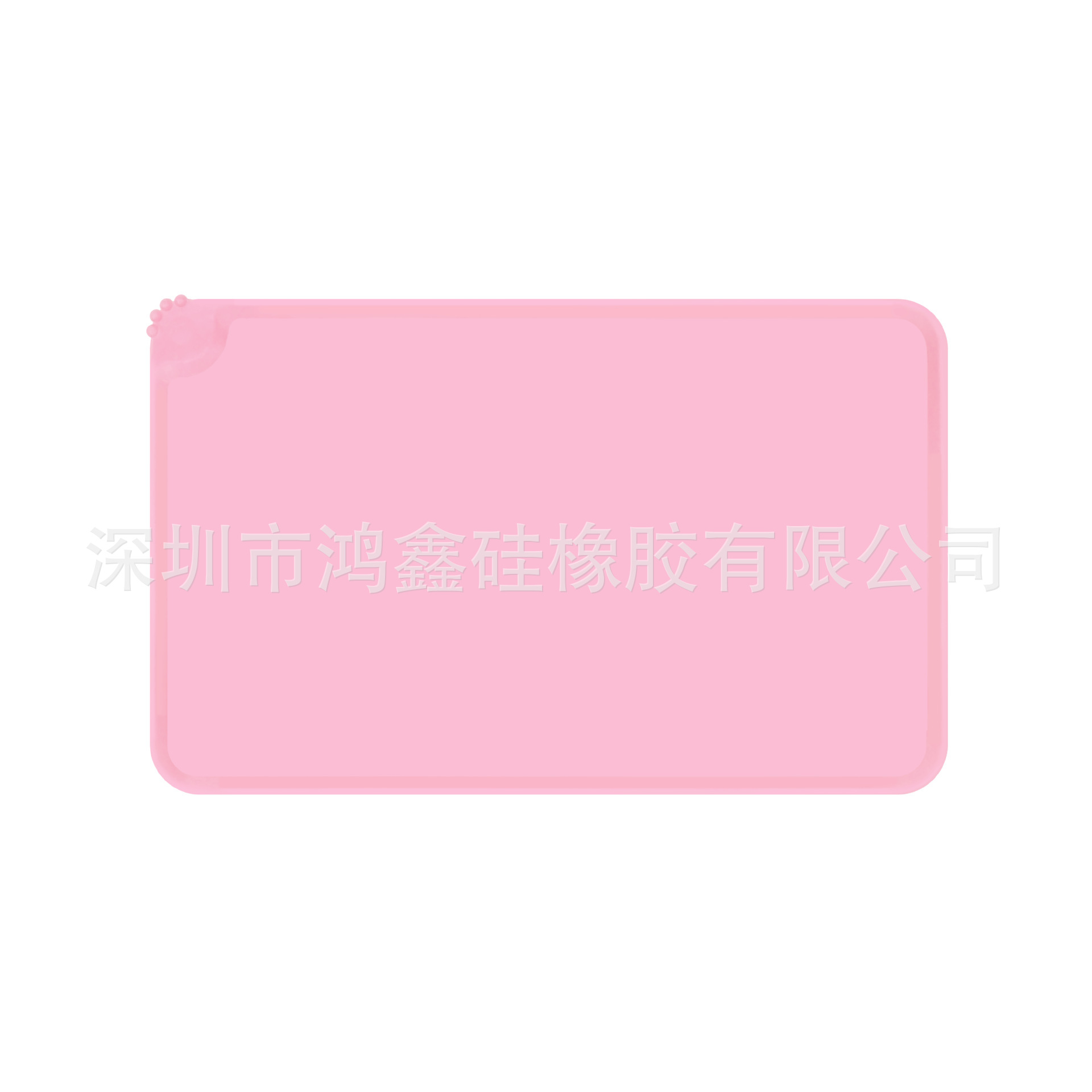 แผ่นรองสัตว์เลี้ยงซิลิโคน ลายรอยอุ้งเท้า แผ่นรองสุนัข แผ่นรองแมวและสุนัขขณะกิน แผ่นรองกันน้ำ กันลื่น สำหรับชามอาหารและเครื่องใช้บนโต๊ะอาหาร