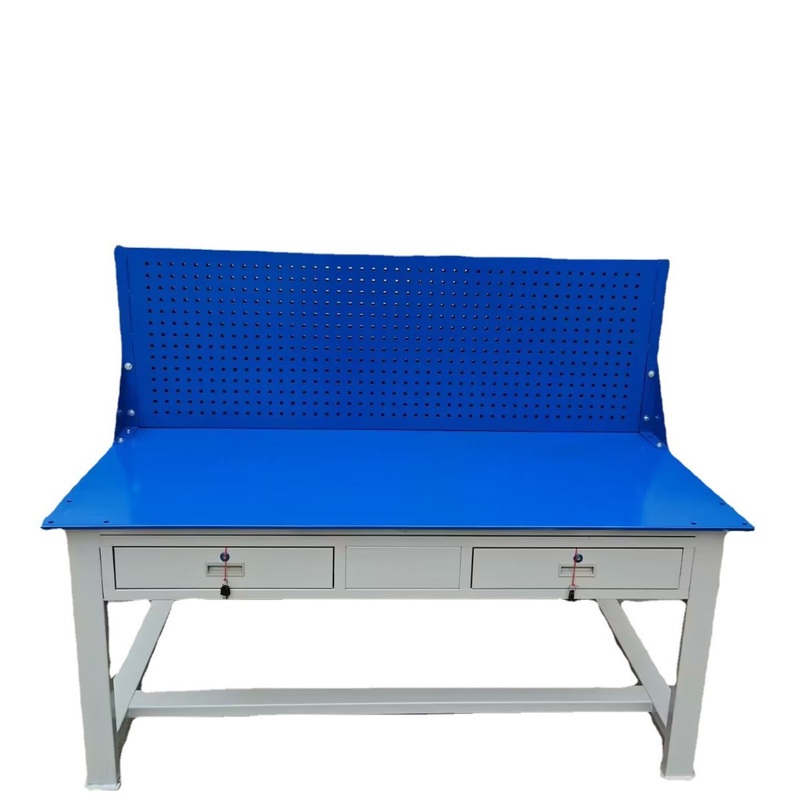 批发技校钳工工作桌四工位工位多全钢实模具装配工作桌工作台训台 - 图3