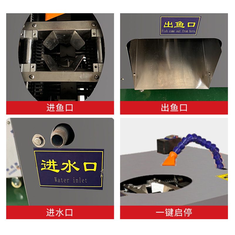 全自动杀鱼机鱼去中骨机全自动杀鱼开背机全自动杀鱼开肚除脏机器,淘宝优惠券,粉丝福利购,淘宝优惠卷