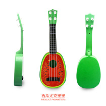 Cartoon Emulation Fruit Jukri Guitar Mini Cute Four Strings Can Play Boy Girl Musical Instrument Toy