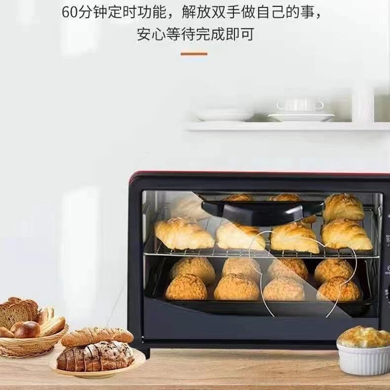 家用微波炉烤箱一体机多功能烤箱烘焙烤肉烤红薯加热烤箱