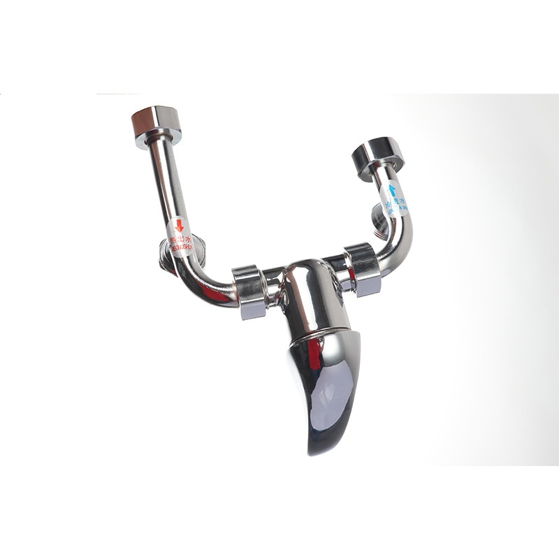 直销全铜混水阀明装开关冷热混合阀U型淋浴电热水器配件 - 图2