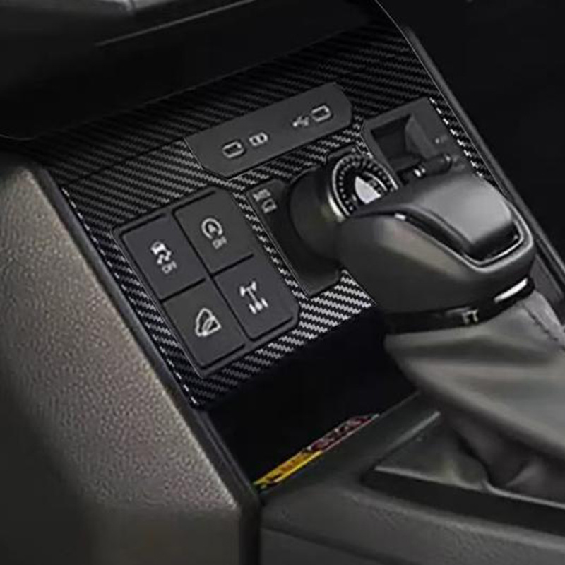 เหมาะสำหรับ Toyota Hilux รุ่นต่าง ๆ จำนวน 26 รุ่น แผ่นตกแต่งพวงมาลัย กรอบเปลี่ยนเกียร์ แผงสวิตช์กระจก รวมถึงการตกแต่งภายในของ Hilux