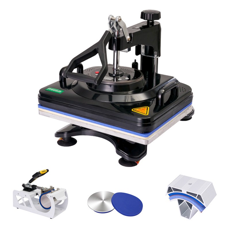 新款热转印烫画机五合一摇头印花机多功能压烫机烤杯机烤盘帽子,淘宝优惠券,粉丝福利购,淘宝优惠卷