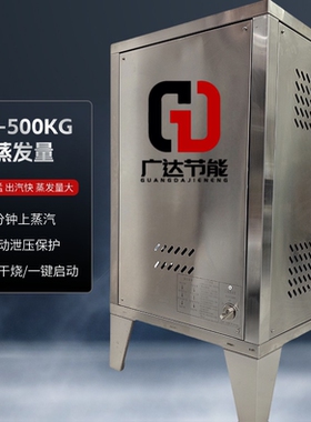 燃气蒸汽发生器商用蒸馒头豆制品煮豆浆酿酒小型锅炉天然气蒸汽机