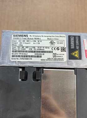 询价6SL32101PE180UL1变频器
