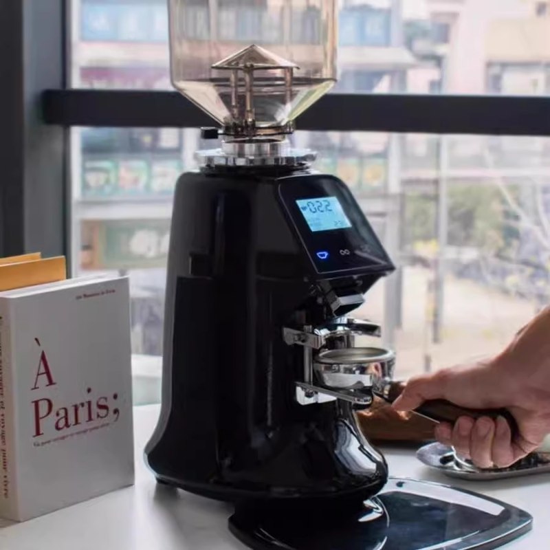 AG GRINDER-600 意式电动咖啡磨豆机电控研磨机定量64mm刀盘商用,淘宝优惠券,粉丝福利购,淘宝优惠卷