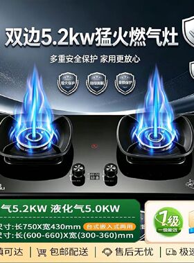威力燃气灶单灶家用液化气天然气台式嵌入式煤气灶节能猛火炉灶具