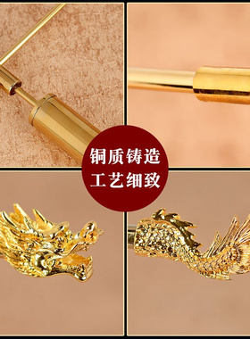 新品寻龙尺高精度杨公q寻龙点穴探测仪工具纯铜专业探测仗罗盘