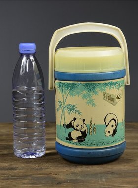 老式保温桶古董棒冰桶雪糕桶复古旧暖瓶708090老旧物件装饰品道具