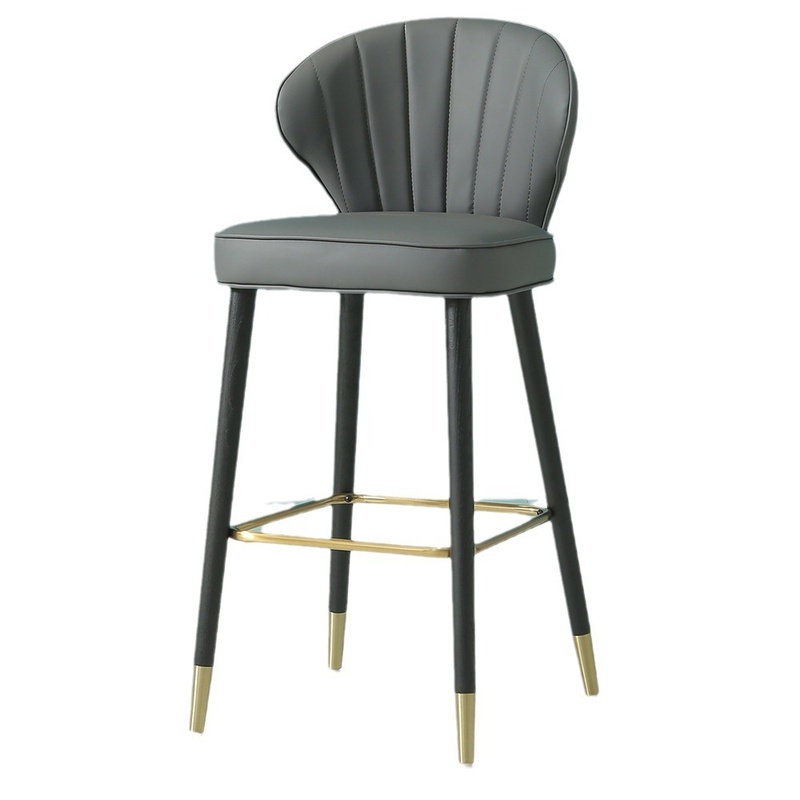 轻奢吧台椅美式休闲高脚凳子北欧酒吧椅现代简约家用靠背椅高脚椅,淘宝优惠券,粉丝福利购,淘宝优惠卷