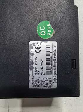 询价斯巴克斯变频器4KWHE200T34R0G