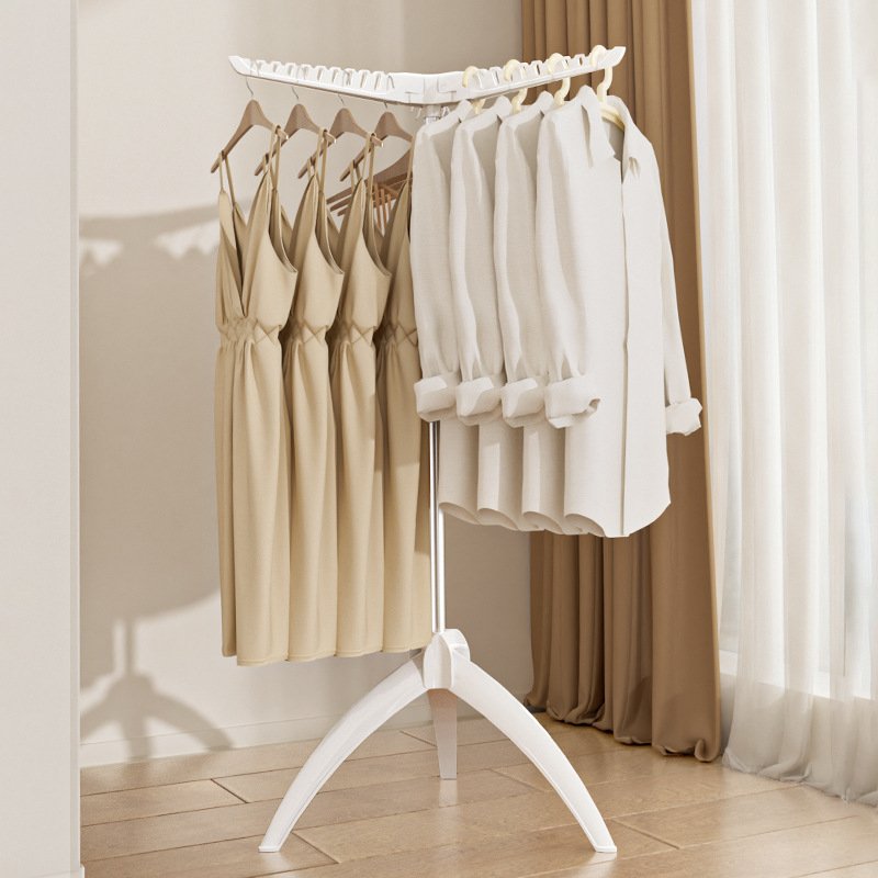 折叠晾衣架家用多功能阳台晾衣服架落地式晾衣被子撑晾晒架子毯子 - 图2