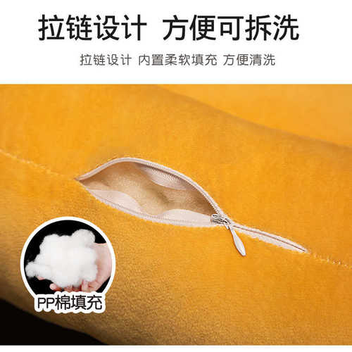 床头靠垫软包护腰靠枕大靠背沙发抱枕床上枕头床靠孕妇宿舍学生夏 - 图1