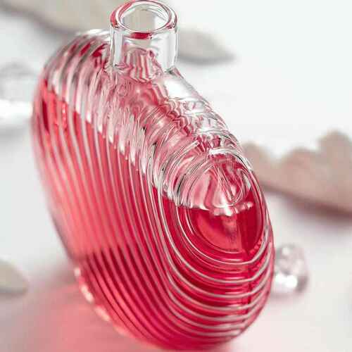 高硼硅玻璃耐热茶瓶新中式茶具山河杯冷萃瓶酒瓶便携带盖子 - 图0