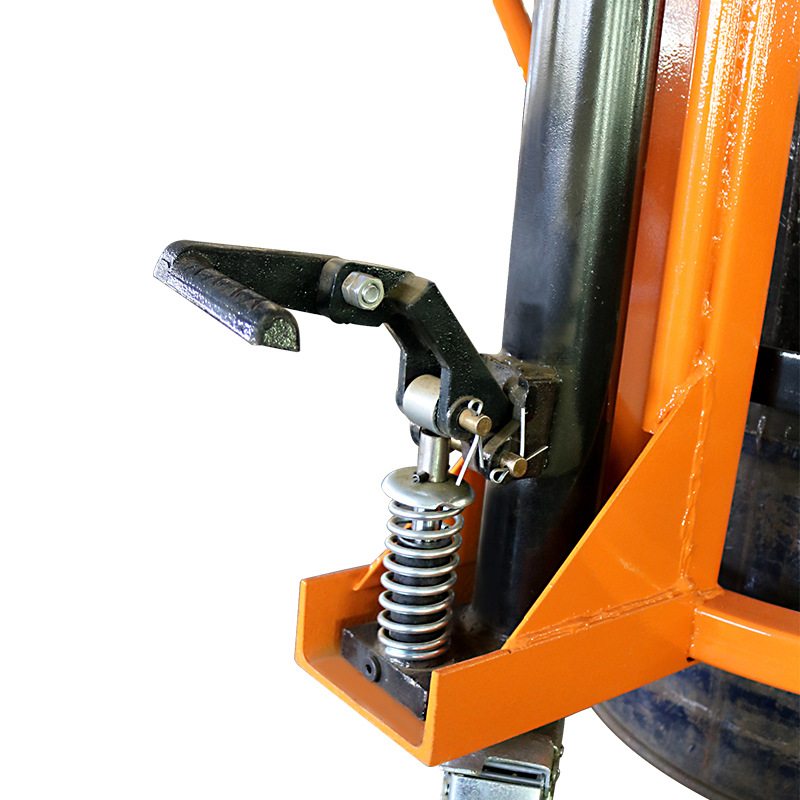 350kg油桶搬运车 简易铁塑桶搬运车脚踏式手推液压油桶车,淘宝优惠券,粉丝福利购,淘宝优惠卷