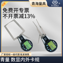 Qinghai Qingquantity number of electronic external card gauge 0-20mm inner gauge 5-25 with table outer diameter card gauge caliper table