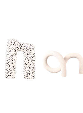 现代创意拱门艺术摆件几何家居书房装饰品酒店前台摆设树脂工艺品