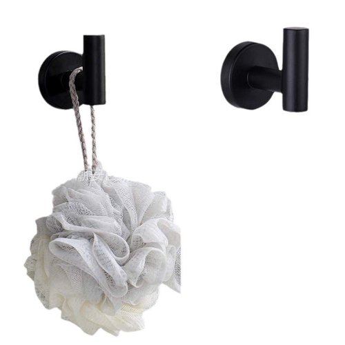 304不锈钢衣帽钩浴室卷纸巾单杆五件套架美式毛巾架挂钩风格 - 图3