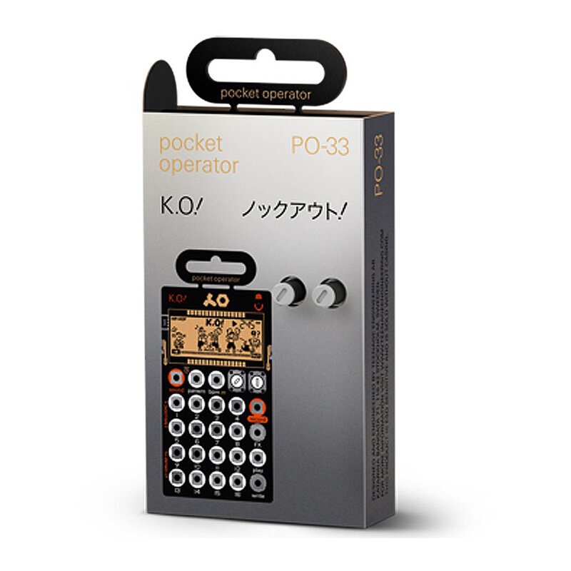 【新浦电声】Teenage Engineering PO-33 K.O 采样器 口袋合成器 - 图2