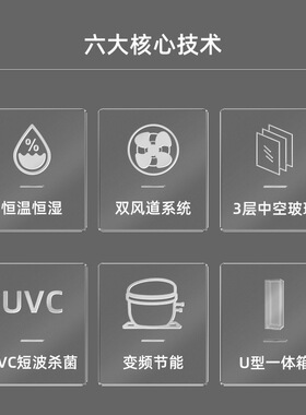 JOSOO掌声A450N牛排柜牛肉熟成柜家商用干式排酸西餐保鲜展示柜冰