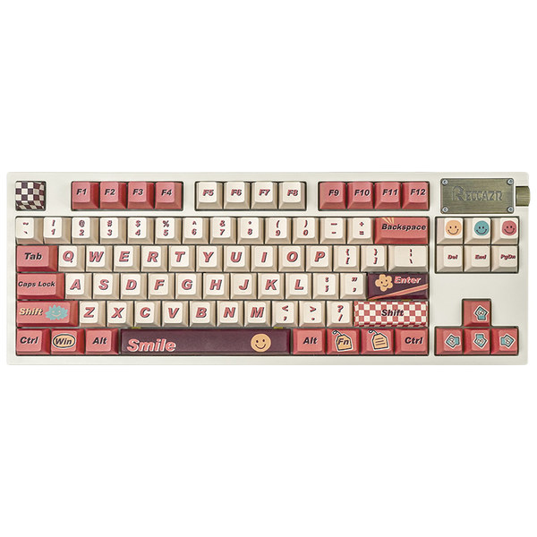 雷咖泽S87客制化机械键盘gasket结构全键热插拔RGB三模电竞游戏