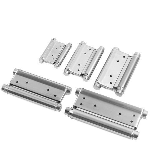 不锈钢双向弹簧合页自由门牛仔页门回自动合页双双向关门位开合 - 图3