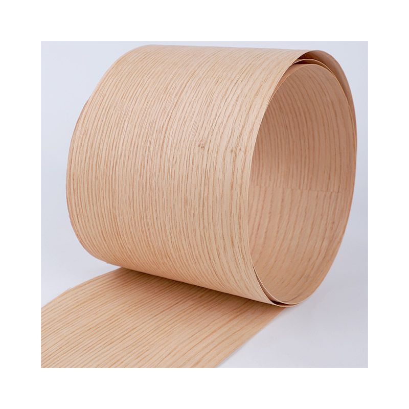 天然红橡直纹木皮木皮饰面板家装用门板饰面建材工程贴面木家具木 - 图3