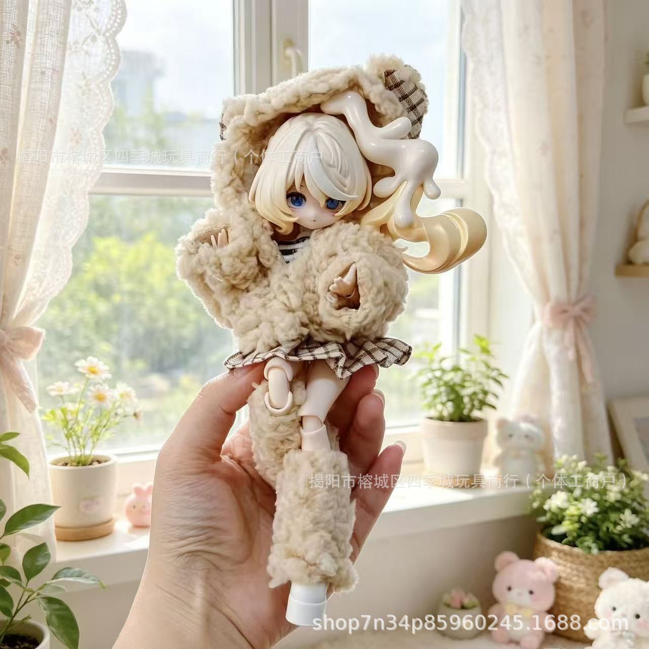 เสื้อผ้าตุ๊กตา MiTian ob11 แบบ YMY-gsc สเกล 1/12 ชุดแต่งตัว Bjd สำหรับตุ๊กตาขนาด 17 ซม. ร่างกายแบบ A Si ชุดแต่งตัวแนวโลลิต้า