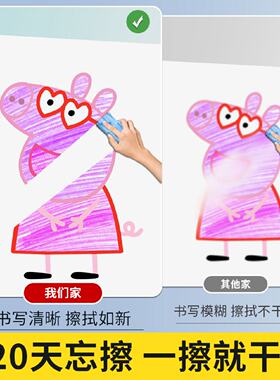 黑板墙贴自粘家用教学不伤墙可移除可裁剪儿童墙面涂鸦画画白板贴