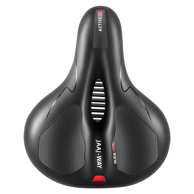 自行车座垫山地车坐垫超软厚硅胶车座子单车舒适鞍座骑行配件大全 - 图2