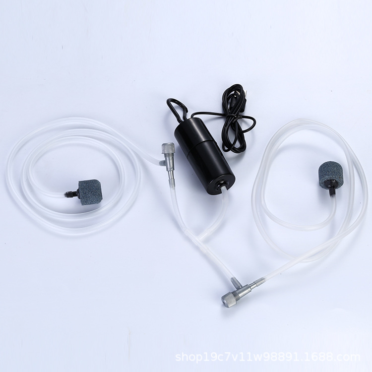 ปั๊มออกซิเจน USB พกพา สำหรับตู้ปลา อุปกรณ์สำหรับการเพาะเลี้ยงสัตว์น้ำ พิพิธภัณฑ์สัตว์น้ำ ปั๊มออกซิเจนขนาดเล็ก เครื่องเติมอากาศสำหรับตกปลา เสียงเงียบเป็นพิเศษ
