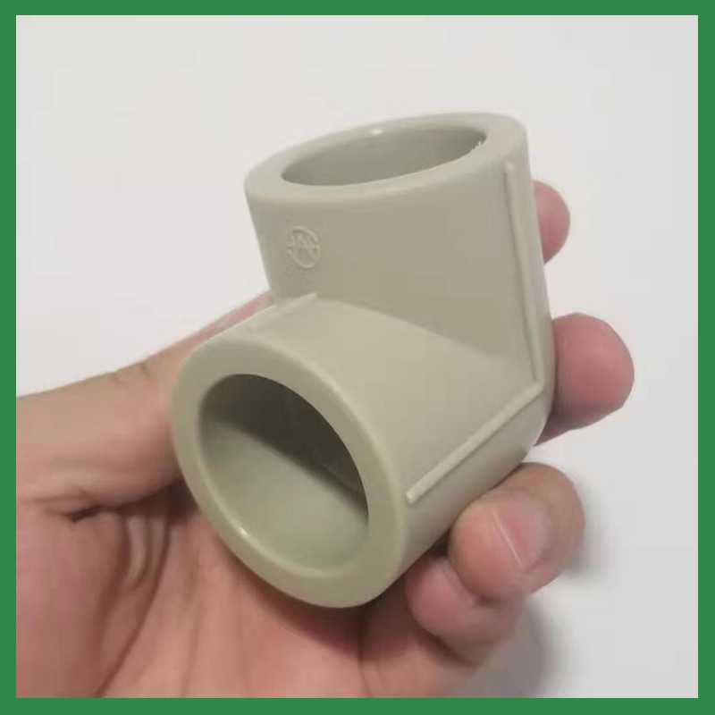 国标灰色PPR弯头20 25 32 40 50 63 75 90 110160ppr水管接头配件 - 图2