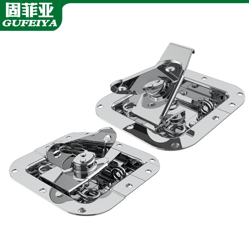 Gufia aviation aluminum box buckle chassis server box buckle cabinet accessories shrapnel groove butterfly lock box buckle