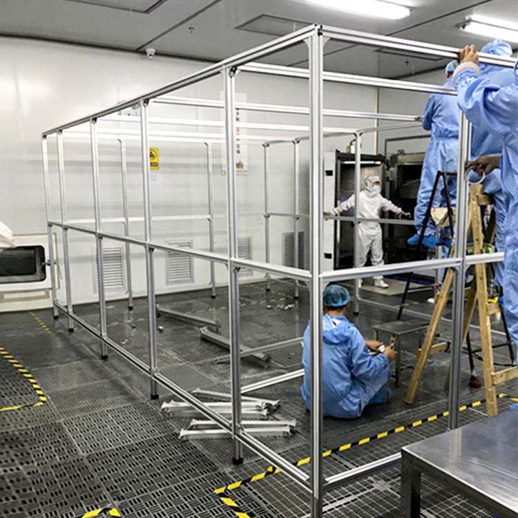 百级千级无尘车间洁净棚工作台ffu净化设备静电棚室简易包安装 - 图1