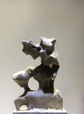 太湖石天然原石奇石鱼缸摆件假山石头景观石盆景附石观赏石灵璧石