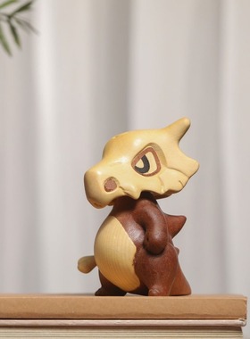 乌檀木摆件实木拼接创意神奇宝贝家居桌面摆件