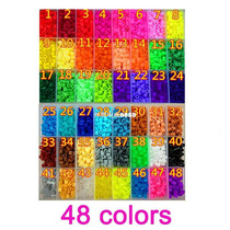 1000 PCS Bag 5mm Hama Beads 48 Colors For Choose Kids Educa