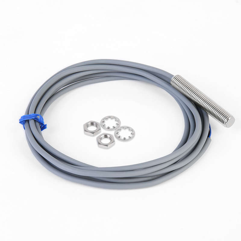 8mm埋入式金属接近开关圆形感应开关电感式限位传感器三线24v防水 - 图3