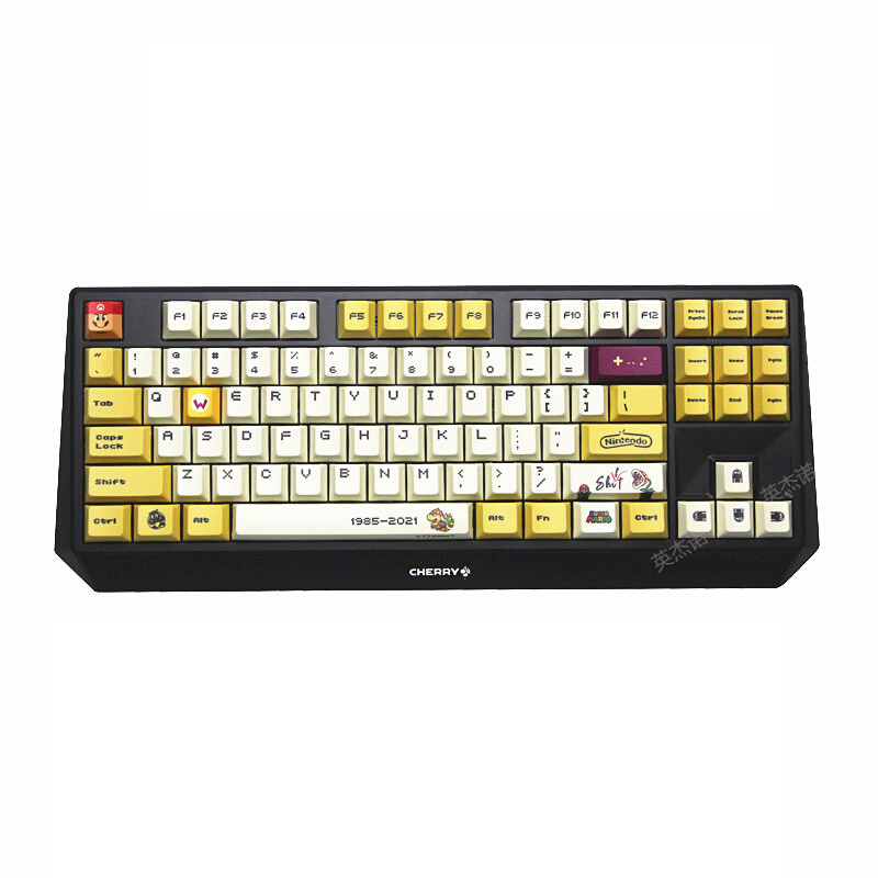 樱桃 cherry MX1.0游戏RGB背光机械键盘87/108键黑轴红轴茶轴3810-图3