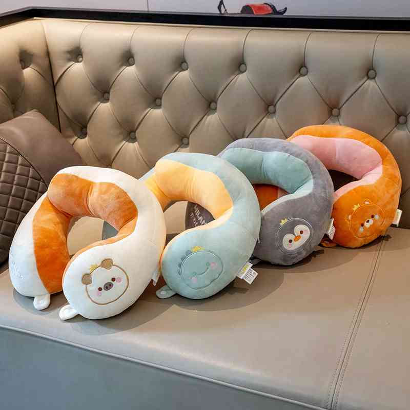 u型枕头护颈枕卡通飞机旅行头枕颈部靠枕便携车用学生颈椎枕头 - 图3