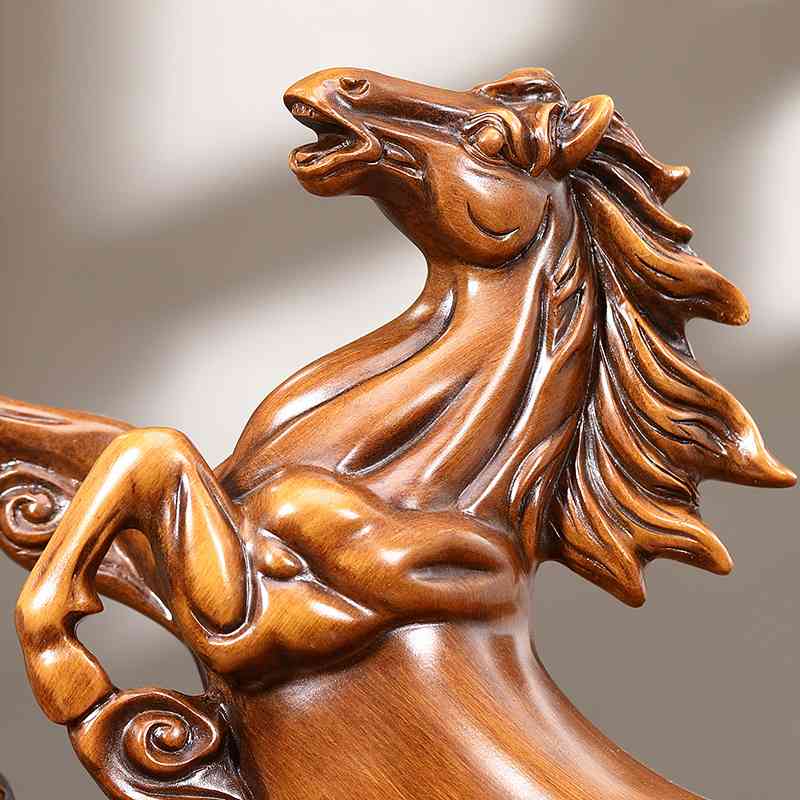 马到成功生肖马摆件招财客厅办公室桌面酒柜骏马装饰公司开业礼品 - 图0