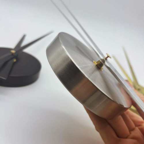 diy挂钟配件+机芯+指针创意表盘钟盘指针配件扫秒更换机芯免打孔 - 图2