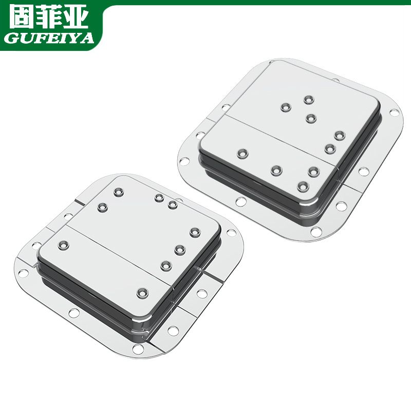 Gufia aviation aluminum box buckle chassis server box buckle cabinet accessories shrapnel groove butterfly lock box buckle